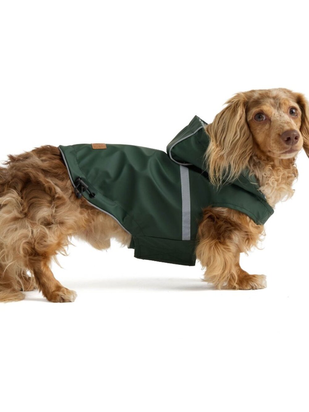 NWT HOTEL DOGGY® 2-in-1 Reversible Dog Raincoat Size XL